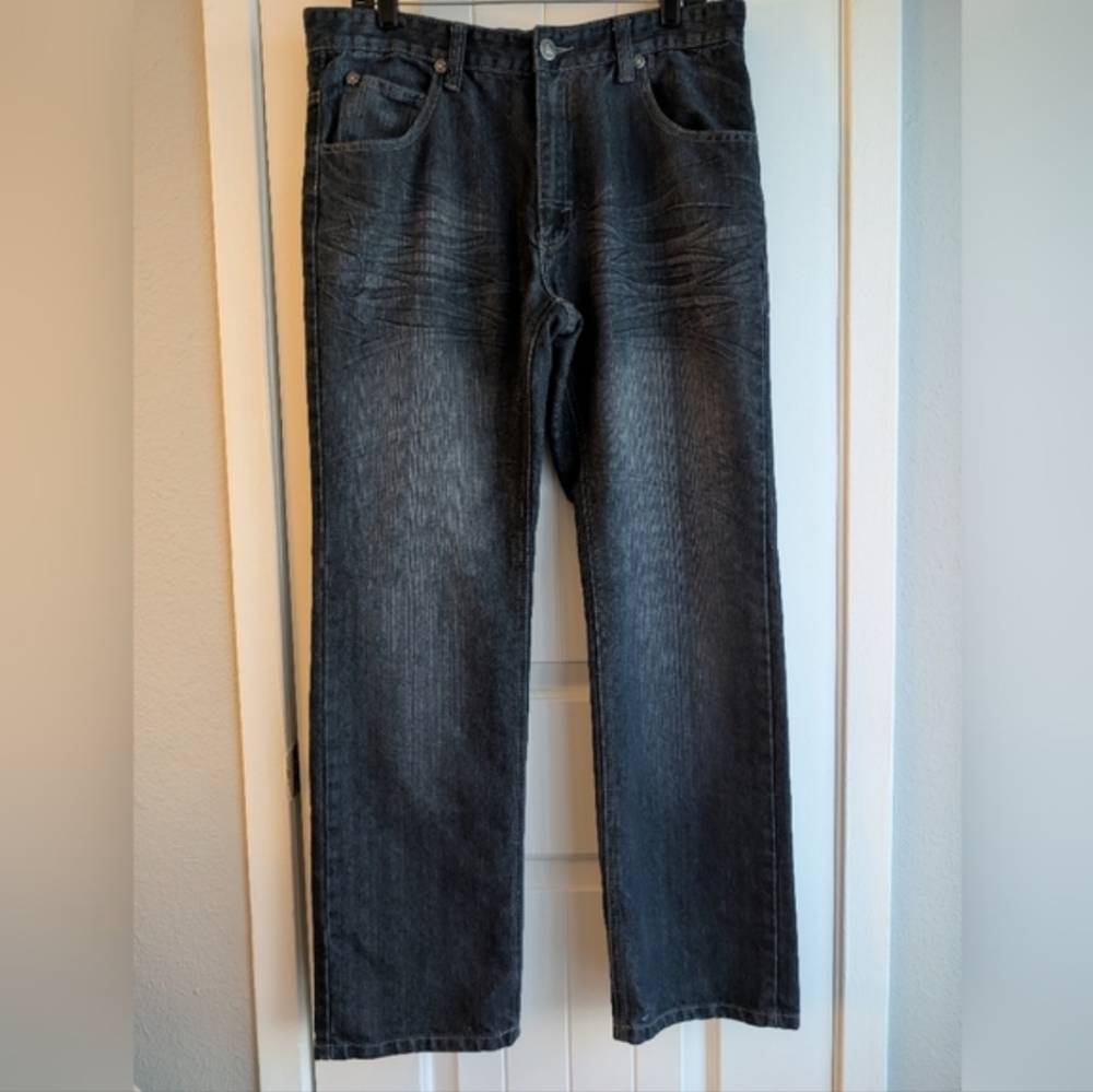 Seven Souls Men Dark Wash Jeans